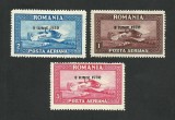 Cumpara ieftin ROMANIA1930 LP 84 a C.RAIU FIL. ORIZONTAL SUPRATIPAR 8 IUNIE 1930 MNH expertiza, Aviatie, Nestampilat
