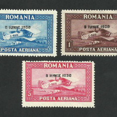 ROMANIA1930 LP 84 a C.RAIU FIL. ORIZONTAL SUPRATIPAR 8 IUNIE 1930 MNH expertiza