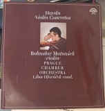 Disc vinil, LP. Violin Concertos-Haydn, Bohuslav Matousek, Prague Chamber Orchestra, Libor Hlavacek