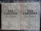 ANA CARENINA de LEV TOLSTOI , VOL I - II , 1953