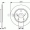 Disc frana TOYOTA AURIS (ZWE18, NZE18, ZRE18) (2012 - 2016) BOSCH 0 986 479 S64