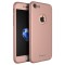 Husa IPAKY Fashion Style - Full Protection 360 Decupata - Iphone 7 (Rose Gold) cu Folie Protectie Ecran