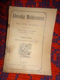 Abecedar Moldovenesc pentru anul intaiu de scoala alcatuit de Arhiereul Gurie / partea a doua / editia a III-a , carte veche - an 1920,135 pagini //