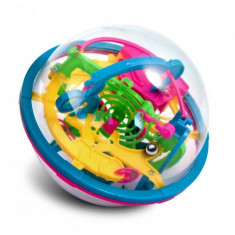 Joc labirint 3D Addictaball Brainstorm, 13 cm, 6-9 ani, Multicolor