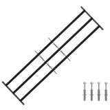 vidaXL Grilaj de Securitate pentru Feronerie cu 3 Bare &Icirc;ncuiate 3 pcs 42031287