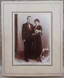 Cuplu din Romania interbelica// fotografie de studio