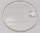 Geam de Ceas cu Lupă pentru Dată &ndash; 32 mm &ndash; Grosime 2.2 mm &ndash; Rezistență