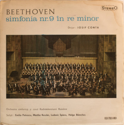 Vinyl/vinil - BEETHOVEN - Simfonia Nr. 9 &amp;Icirc;n Re Minor foto