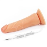 Easy Strapon - Strap-on cu vibrații, 19 cm
