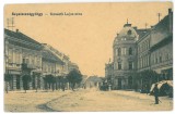 4338 - SFANTU GHEORGHE, Market, Covasna, Romania - old postcard - used - 1918, Circulata, Printata