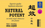 Natural Potent 10ml, 6 fiole, Naturalia Diet