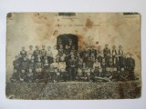 Rara! Vulcan(Hunedoara):Elevii scolii greco-ortodoxe romane,c.pos.circul.1914