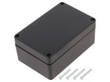 Carcasă universală ABS neagră IP67 70mm x 105mm x 45mm