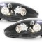 Faruri Fiat Grande Punto (09.2005-2008) Angel Eyes Negru Performance AutoTuning