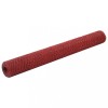 VidaXL Plasă de s&acirc;rmă găini, roșu, 25 x 1,2 m, oțel cu &icirc;nveliș PVC 143308