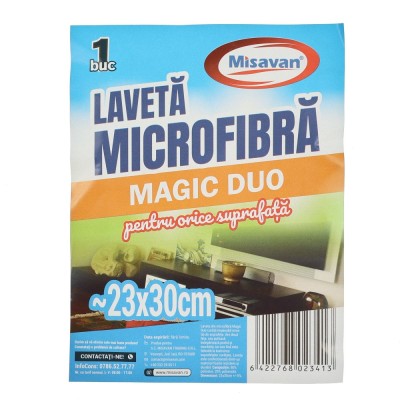 Laveta uz general, microfibra, 23 x 30 cm foto