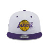 Sapca New Era 9fifty la lakers white crown patch - Cod 1585471510, M/L, S/M, Alb