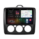 Navigatie Dedicata Ford Focus (2004-2012), 2K , 12Gb Ram, 256Gb Stocare, Carplay, Clima manuala