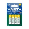 Set 4 baterii re&icirc;ncărcabile Varta AA 2100 mAh &ndash; energie fiabilă pentru
