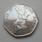 Monedă 50 pence 2017 Marea Britanie , The tale of Peter Rabbit