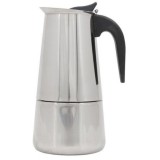 Espressor cafea din inox pentru aragaz cu capacitate 4 cesti