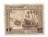 Irak - Teme locale, 1923-1925 - 1 A, obliterat