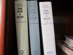 Istoria Culturii si Civilizatiei carti, vol. 1,2,3 de Ovidiu Drimba foto