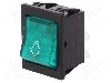 Intrerupator OFF-ON, 2 pozitii, DPST, BULGIN - C1553ALMBG31077W