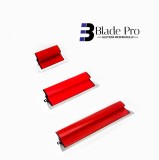 Set 3 gletiere profesionale, inox, 25, 40, 60 cm, BladePro