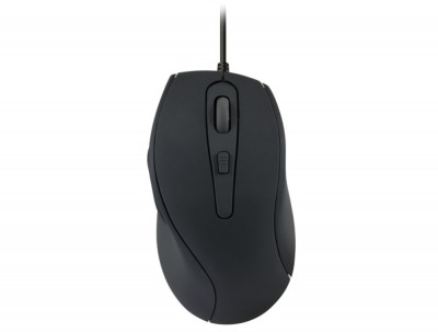 Mouse optic silentios Speedlink AXON cu cablu si suprafata antibacteriana, pana la 2400 dpi, negru - SECOND foto