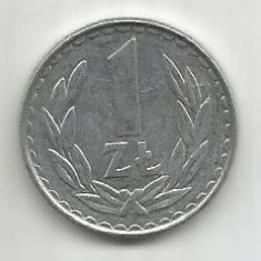 (No1) moneda-Polonia ,1 Zlot 1982