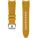 Curea smartwatch Samsung Hybrid Leather Band pentru Galaxy Watch4 20mm S/M, Mustard
