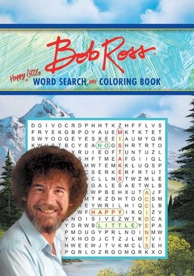 Bob Ross Word Search and Coloring Book foto