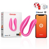 Vibrator cuplu roz Oninder - aplicatie gratuita