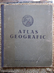 Atlas geografic (1953) foto