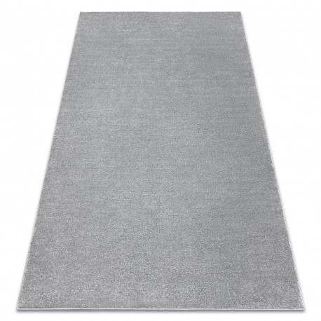 Covor SOFTY culoare, solidă gri, 200x290 cm