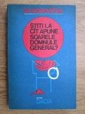 V. P. Borovicka - Stiti la cat apune soarele, domnule general?