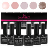 Cumpara ieftin Set 6 Oje Semipermanente 10ml SensoPRO Milano, Shine On