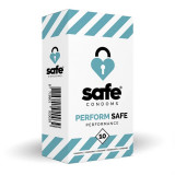 Prezerwatywy op&oacute;źniające - Safe Perform Safe 10 szt