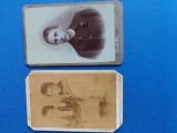 doua carti postale vechi ateliere fotografice .Dimensiuni 11 cm x 6 cm