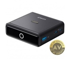 Incarcator Retea Anker pentru baterie externa Prime 100W 3A 1 x Pogo Pin - 1 x USB-C - 2 x USB-A Negru A1902311