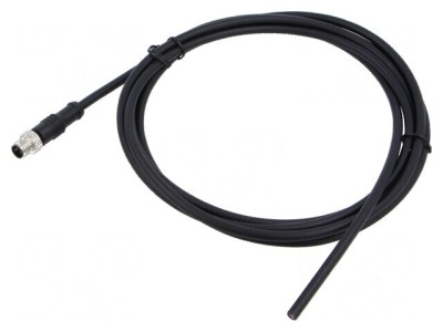 Conector M8 mufă tată drept 3 pini IP67 -20&amp;divide;80&amp;deg;C 3A foto