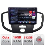 Navigatie Ford Transit V363 2015-2021 Android radio gps internet 8 core QLED 2K 16+512 360 Edotec CarStore Technology