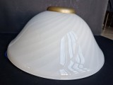 Plafoniera (1 din 2), aplica, MCM, Art Deco, Venini, Murano, vintage