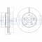 Set discuri frana fata DELPHI, Toyota Auris (E15), 10.2006-09.2012, Corolla Sedan (E15), 10.2006-, Fata; Tara productie vehicul : Turcia; Marea Brita