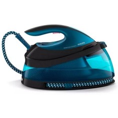 Statie de calcat cu boiler, PerfectCare Compact cu abur, GC7846/80 Talpa SteamGlide si tehnologia OptimalTemp, presiune abur 6.5 bari