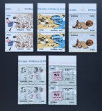 TIMBRE ROMANIA LP1624/2003 Centenar F.I.F.A.-2004 Pereche MNH, Nestampilat