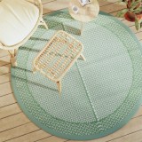vidaXL Covor de exterior, ARAKIL verde, &Oslash;160 cm, PP