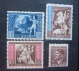 Set timbre Germania Deutsches Reich 1942 Congresul Poștal Viena Boemia și Moravia - A228