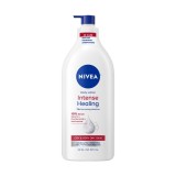 Loțiune De Corp Pentru Piele Foarte Uscată, Nivea, Intense Healing Body Lotion, Hidratare Intensivă 72h, Calmarea Pielii Uscate, 500 ml